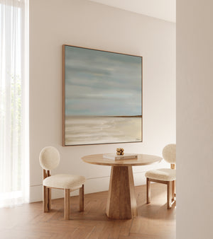 After the Rain abstract seascape canvas print – limited edition wall art by DT Art Studio.