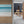Coastal Azure canvas print in oak floating frame – abstract Australian seascape wall art